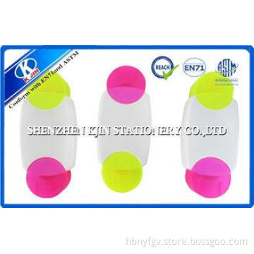 Double Colors Fluorescent Water Color Pens / Watercolor Bru